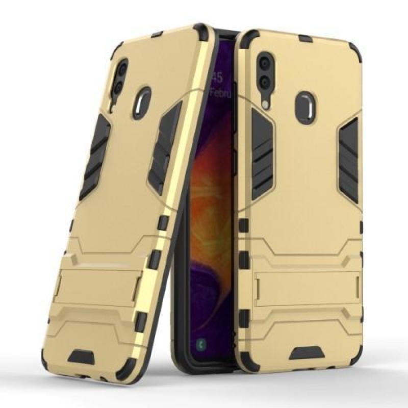 Guard hibrid tartós mobil tok Samsung Galaxy A30 / A20 készülékhez - arany színű