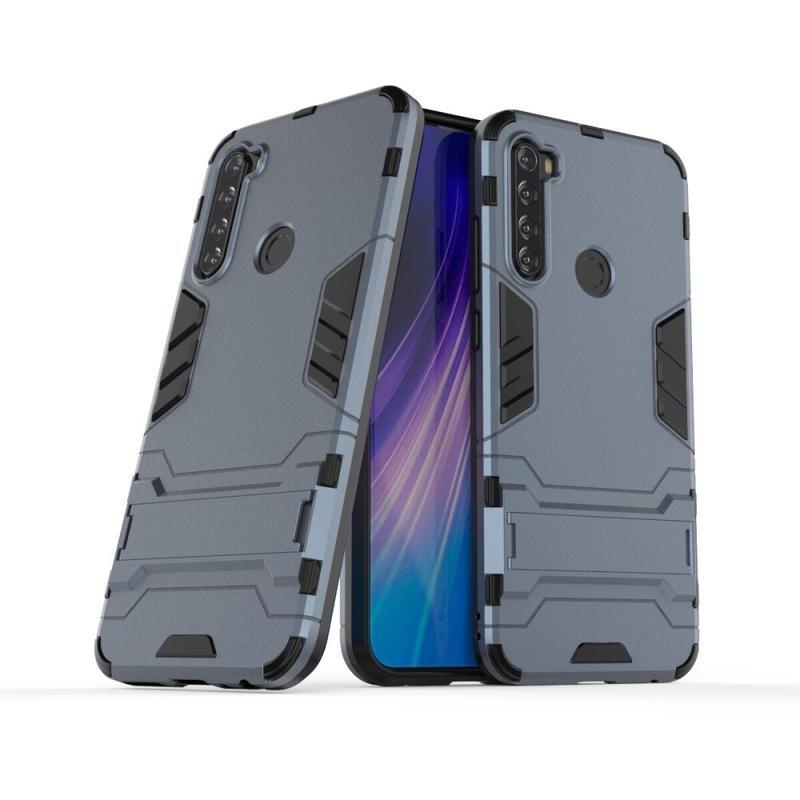 Guard hibrid tartós tok Xiaomi Redmi Note 8T-hez - sötétkék
