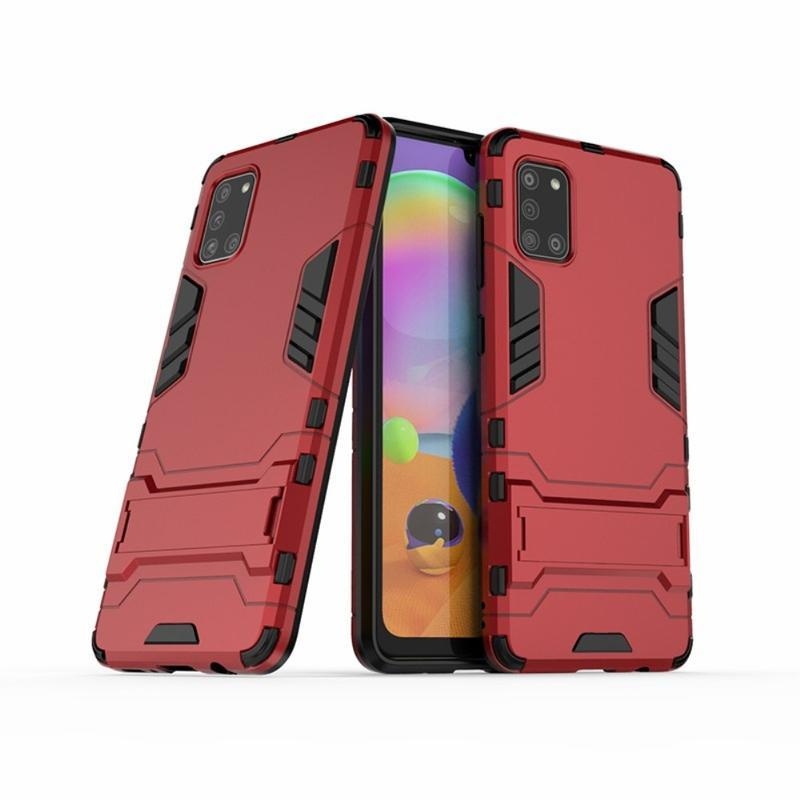 Guard tartós hibrid borítás Samsung Galaxy A31 készülékhez - piros
