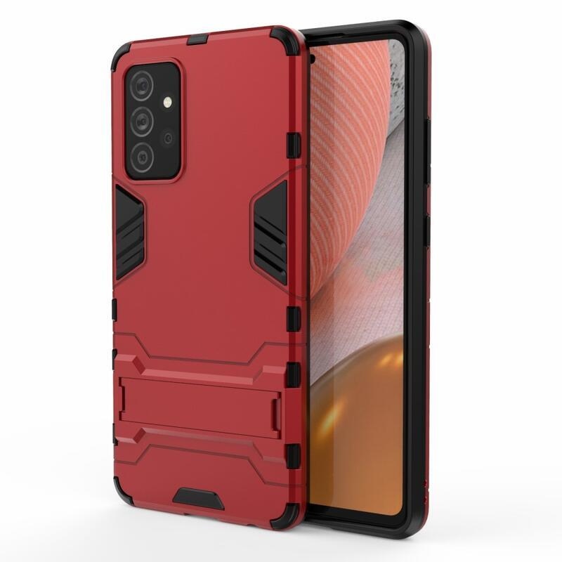 Guard tartós hibrid védőburkolat Samsung Galaxy A72 5G - piros
