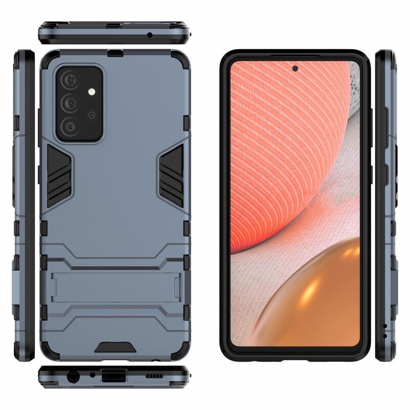 Guard tartós hibrid borítás Samsung Galaxy A72 5G készülékhez - kék