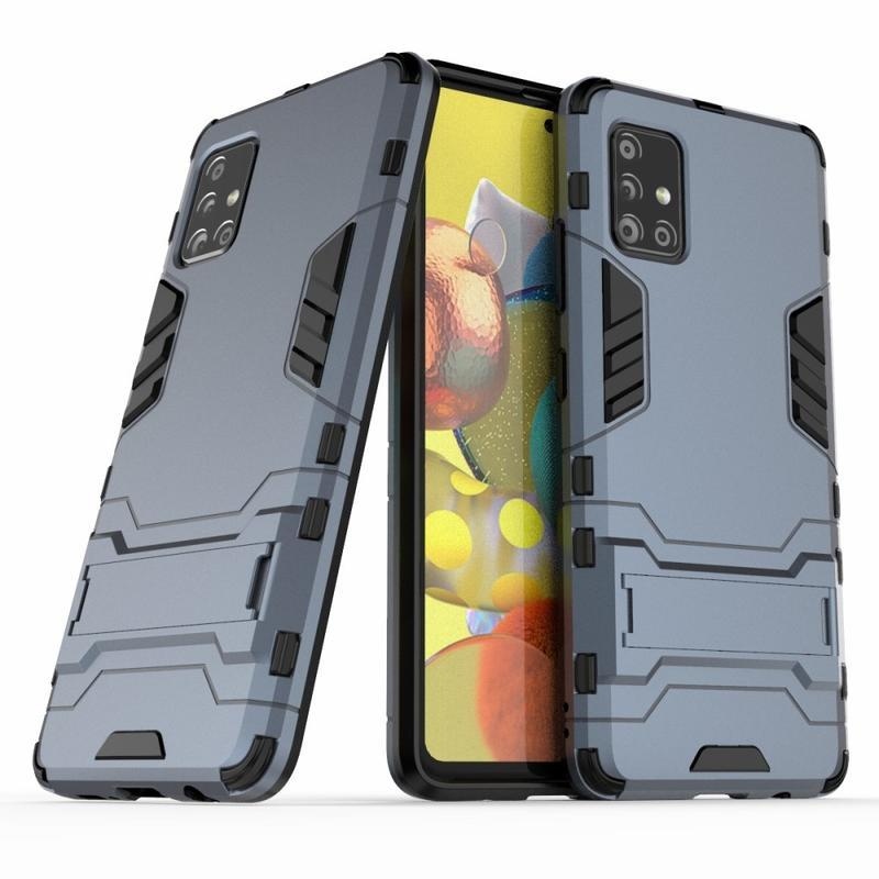 Guard tartós hibrid védőburkolat Samsung Galaxy A51 5G készülékhez - kék