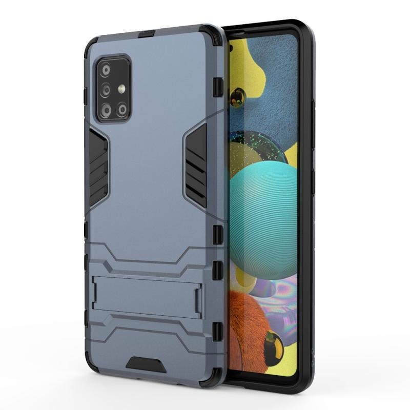 Guard tartós hibrid védőburkolat Samsung Galaxy A51 5G készülékhez - kék