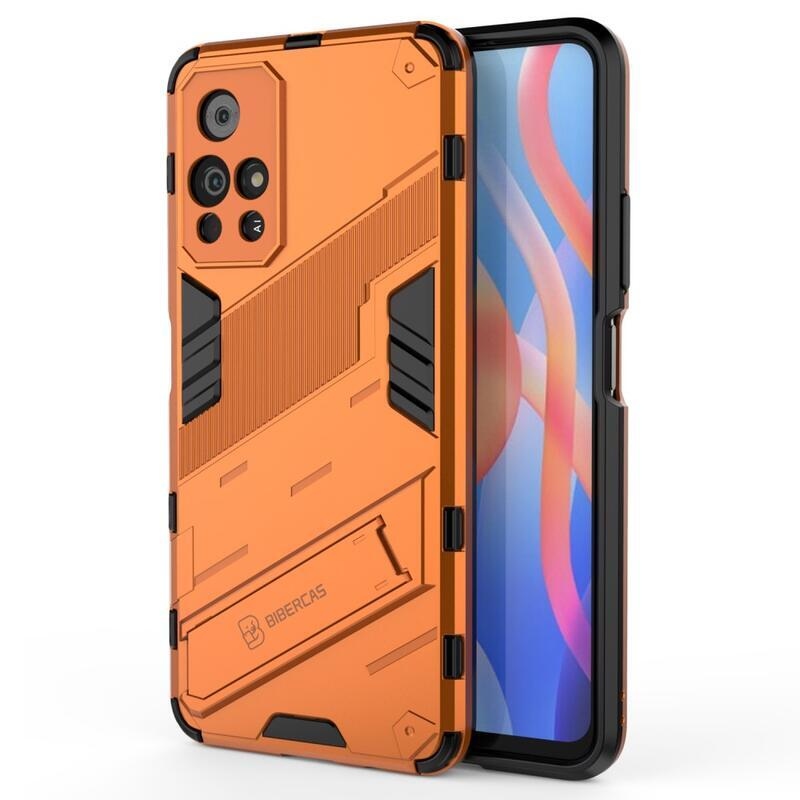 Guard tartós hibrid borítás Xiaomi Poco M4 Pro 5G/Redmi Note 11S 5G - narancssárga