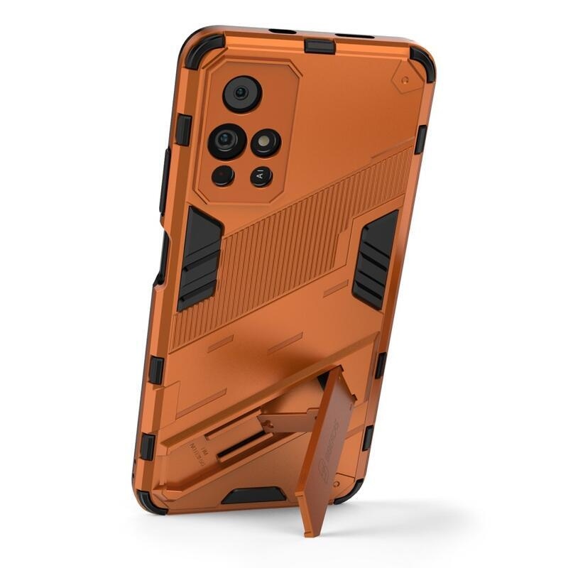 Guard tartós hibrid borítás Xiaomi Poco M4 Pro 5G/Redmi Note 11S 5G - narancssárga