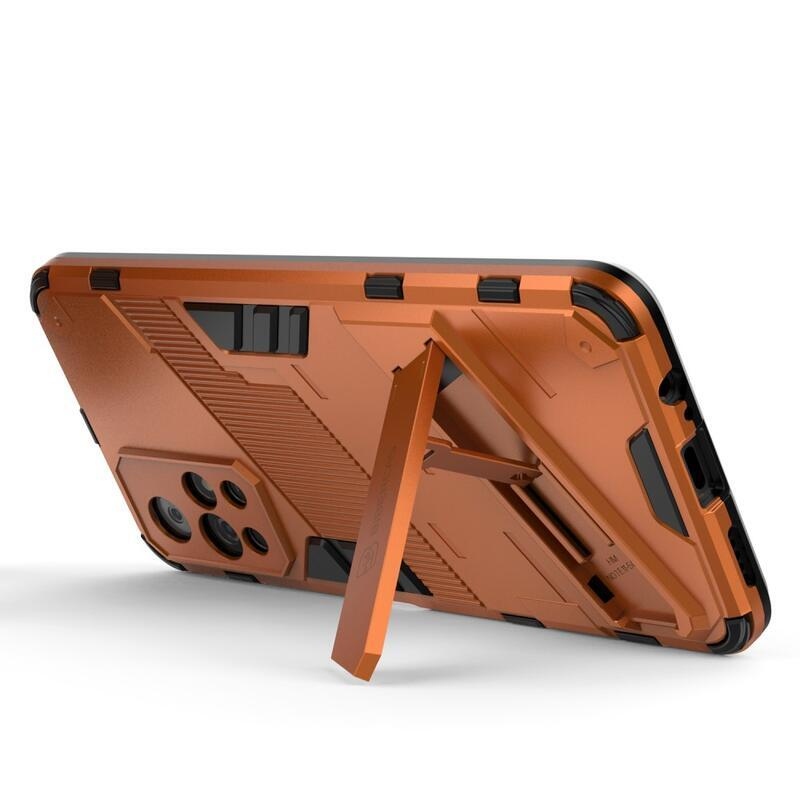Guard tartós hibrid borítás Xiaomi Poco M4 Pro 5G/Redmi Note 11S 5G - narancssárga