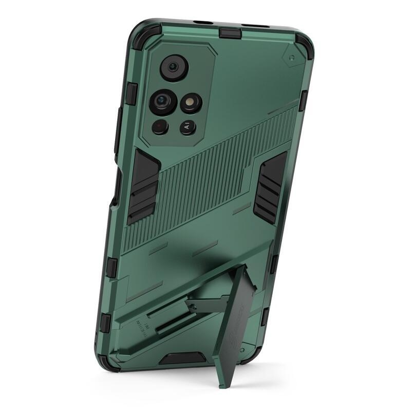 Guard tartós hibrid védőburkolat Xiaomi Poco M4 Pro 5G/Redmi Note 11S 5G - zöld