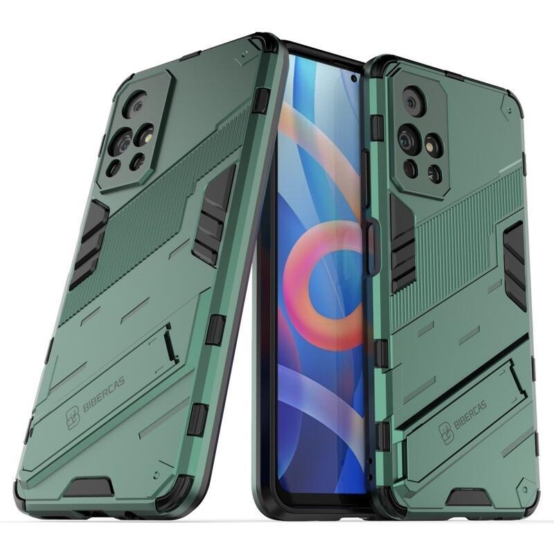 Guard tartós hibrid védőburkolat Xiaomi Poco M4 Pro 5G/Redmi Note 11S 5G - zöld