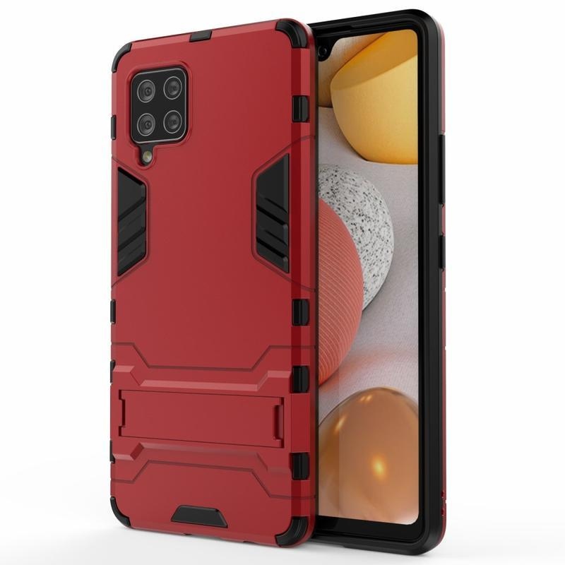 Guard tartós hibrid védőburkolat Samsung Galaxy A42 5G - piros