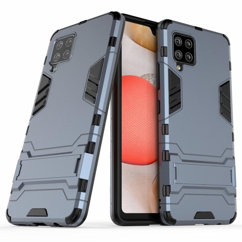 Guard tartós hibrid védőburkolat Samsung Galaxy A42 5G készülékhez - kék