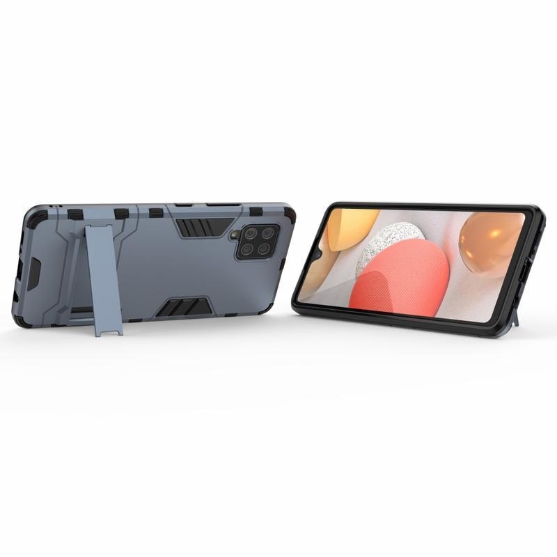 Guard tartós hibrid védőburkolat Samsung Galaxy A42 5G készülékhez - kék