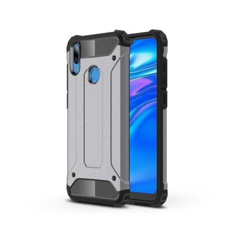 Tartós hibrid mobil tok Huawei Y7 (2019) - szürke