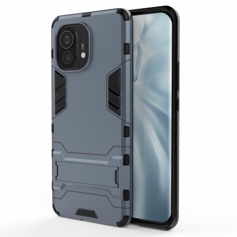 Guard tartós hibrid tok Xiaomi Mi 11-hez - kék