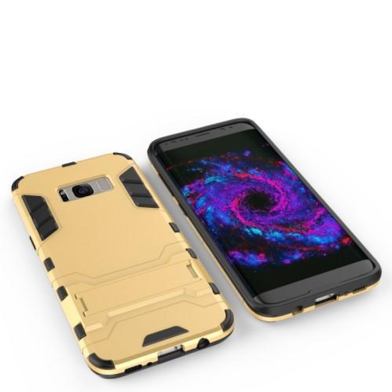 Tartós védőburkolat Samsung Galaxy S8 Plus készülékhez - arany színű