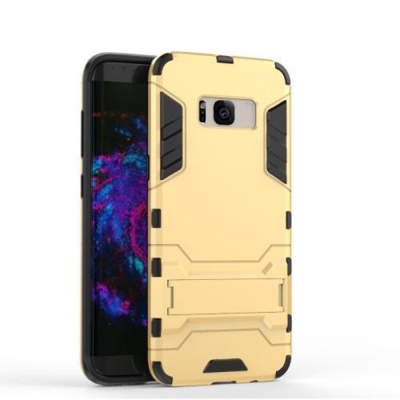Tartós védőburkolat Samsung Galaxy S8 Plus készülékhez - arany színű