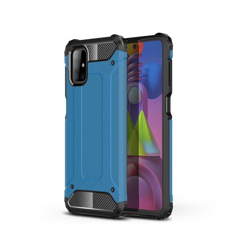 Armor hibrid tartós borítás Samsung Galaxy M51 készülékhez - kék