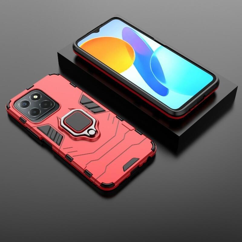 Guardy Tartós hibrid borító a Honor X8 5G/Honor 70 Lite 5G készülékhez - Piros