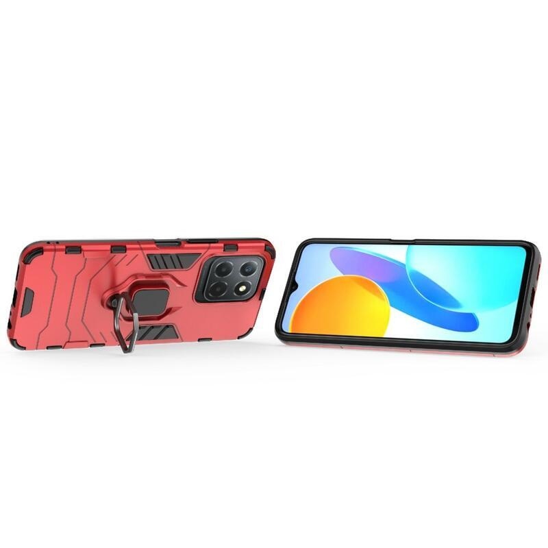 Guardy Tartós hibrid borító a Honor X8 5G/Honor 70 Lite 5G készülékhez - Piros