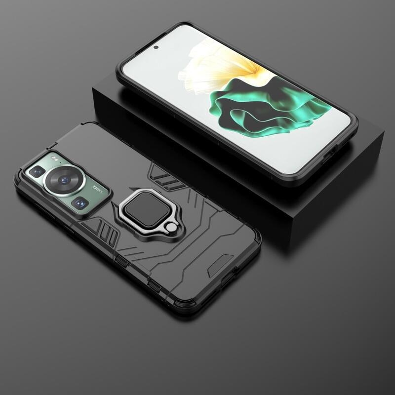 Guardy tartós hibrid borító Huawei P60 Pro készülékhez - fekete