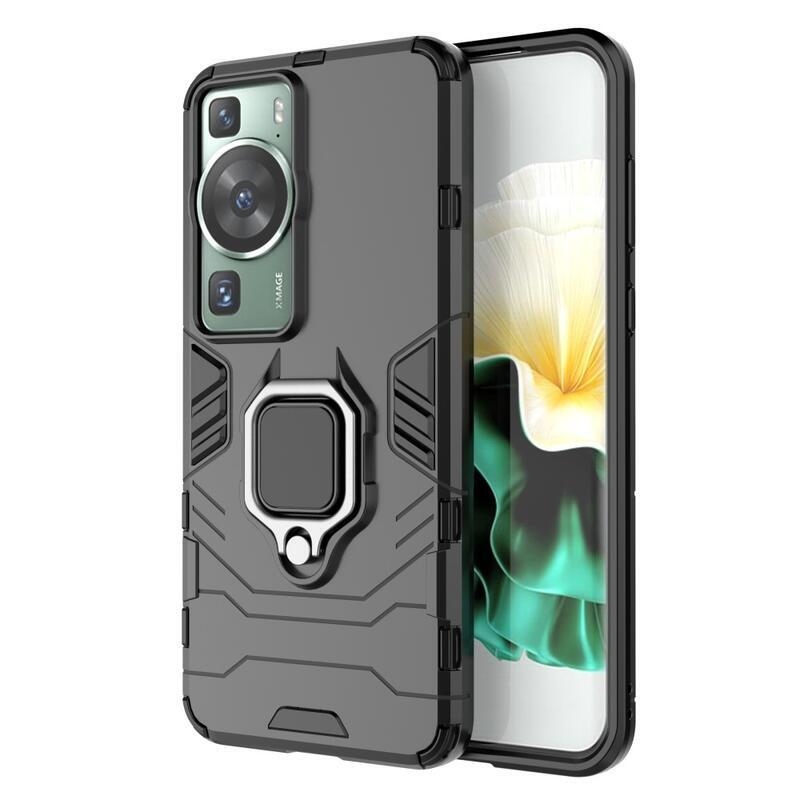 Guardy tartós hibrid borító Huawei P60 Pro készülékhez - fekete
