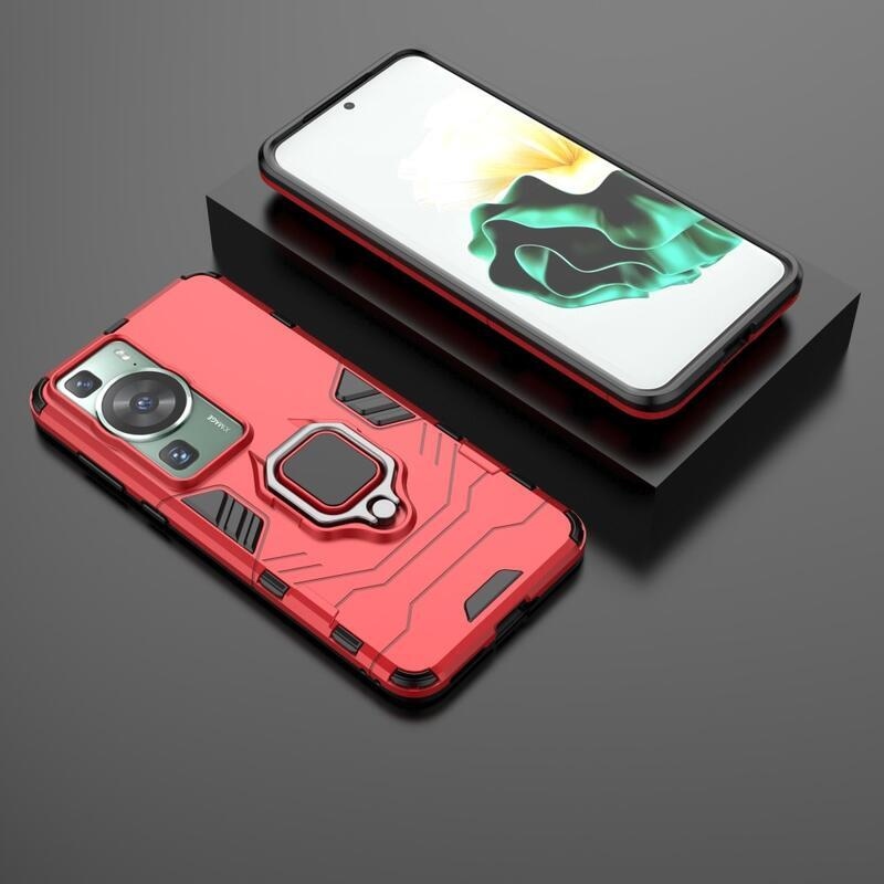 Guardy tartós hibrid borító Huawei P60 Pro készülékhez - piros