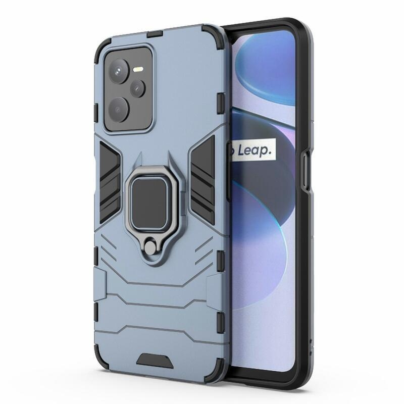 Guardy tartós hibrid mobiltelefon borító Realme C35 - kék