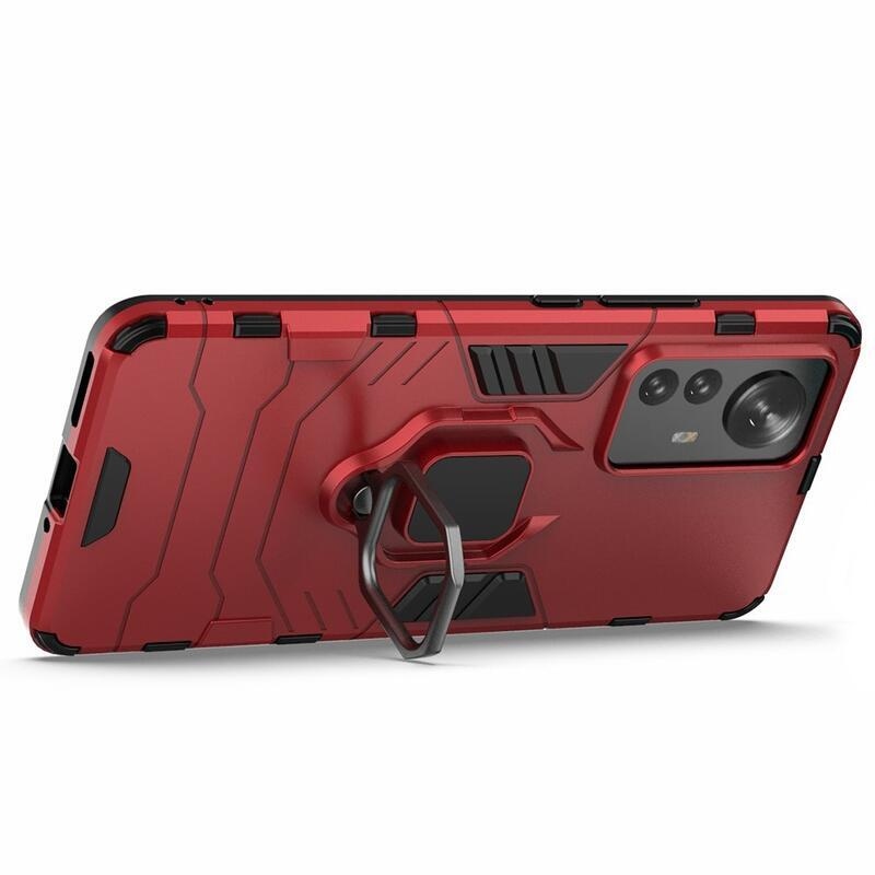 Guardy tartós hibrid borító Xiaomi 12 Pro-hoz - piros