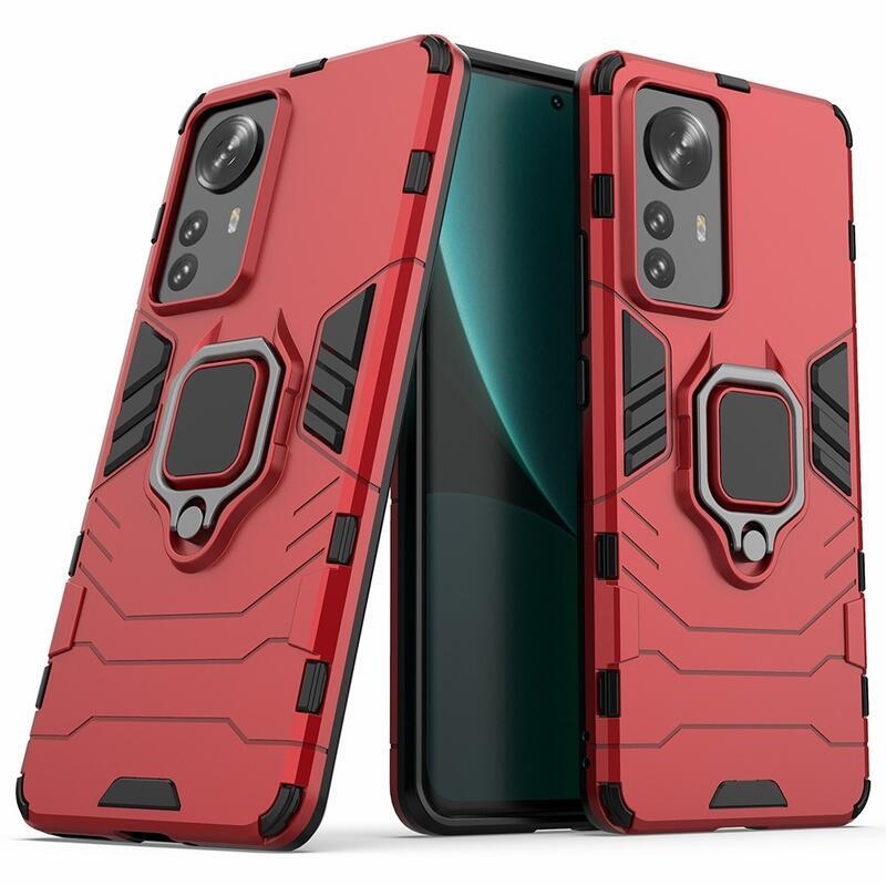Guardy tartós hibrid borító Xiaomi 12 Pro-hoz - piros