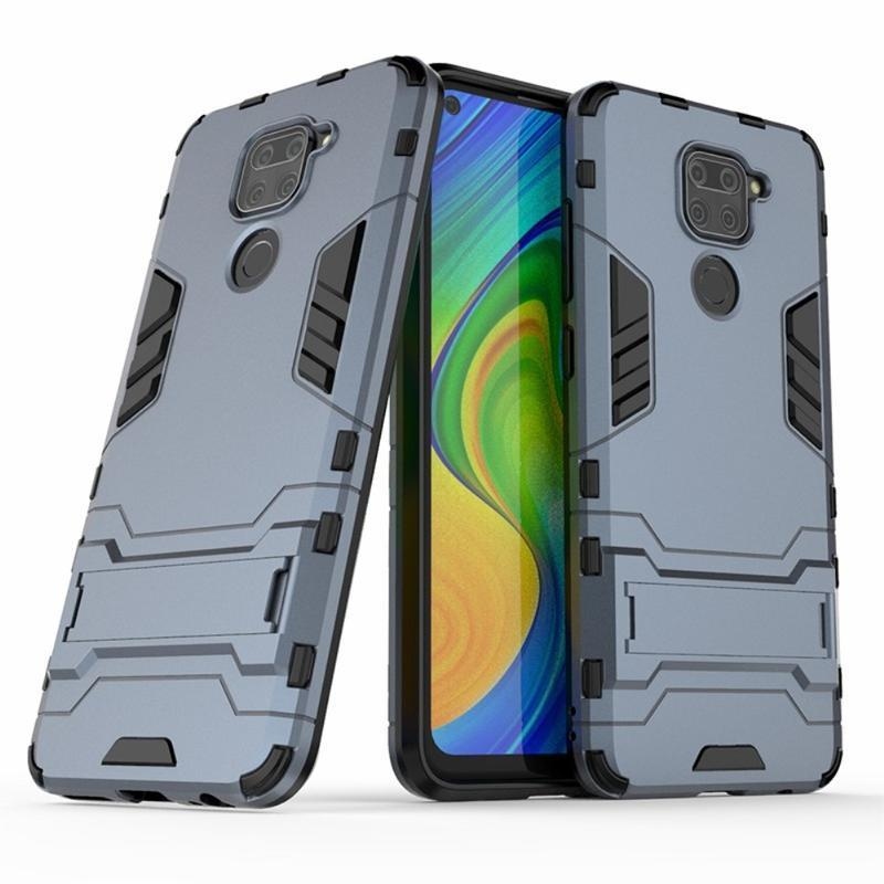 Guardy tartós hibrid borító Xiaomi Redmi Note 9 készülékhez - kék
