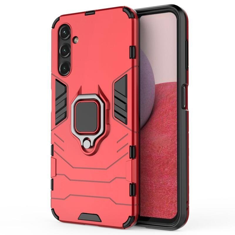 Guardy tartós hibrid borító Samsung Galaxy A14 4G/5G készülékhez - piros