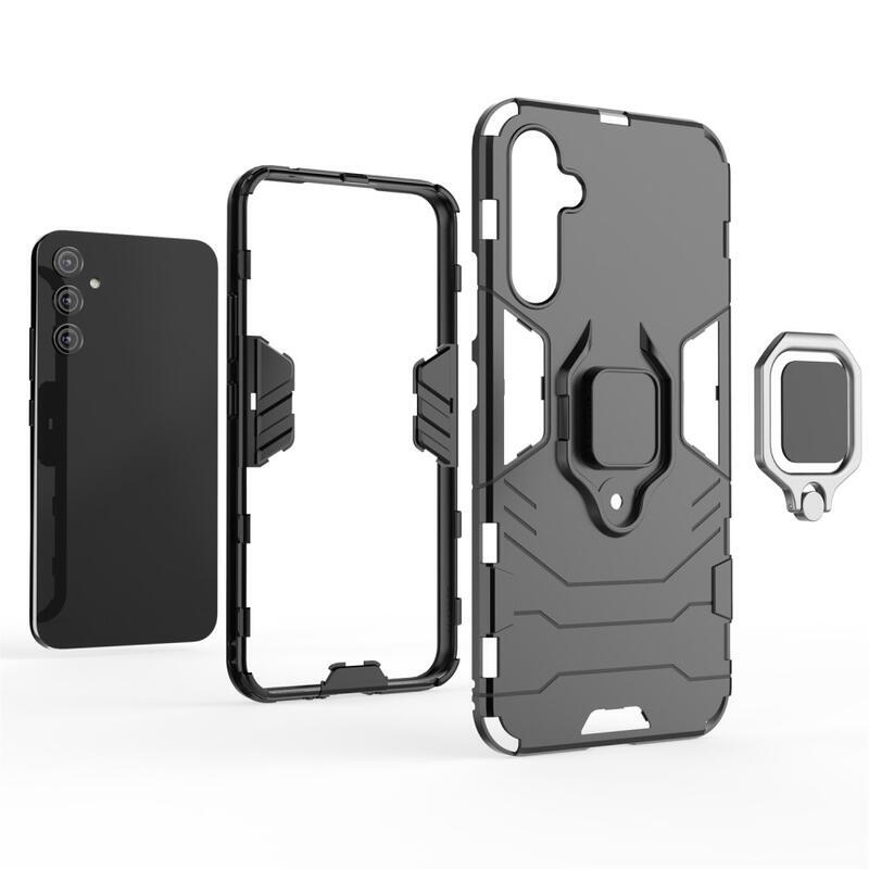 Guardy tartós hibrid borítás Samsung Galaxy A34 5G készülékhez - fekete
