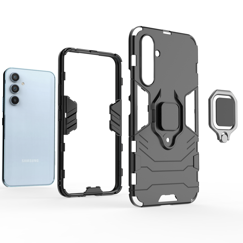 Guardy tartós hibrid borító Samsung Galaxy A54 5G készülékhez - fekete