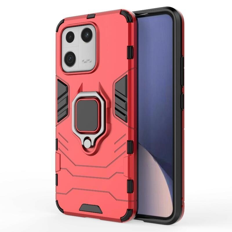Guardy tartós hibrid borító Xiaomi 13-hoz - piros