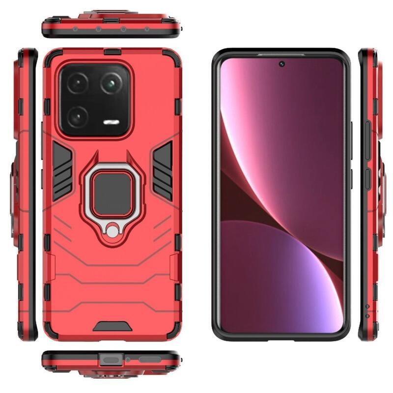 Guardy tartós hibrid borító Xiaomi 13 Pro-hoz - piros