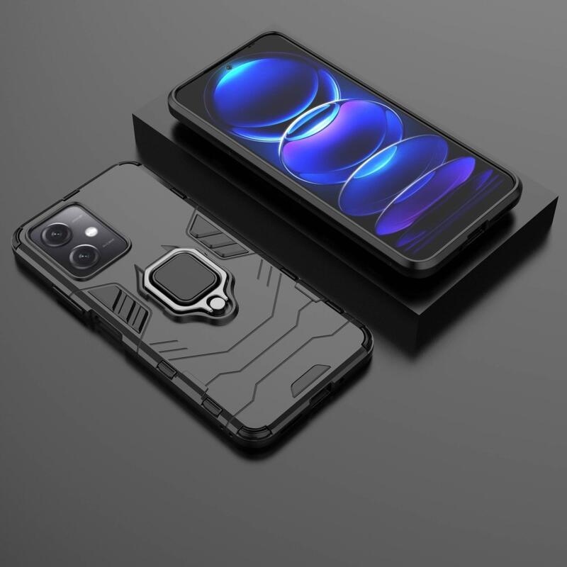 Guardy tartós hibrid borító Xiaomi Redmi Note 12 5G/Poco X5 5G - fekete