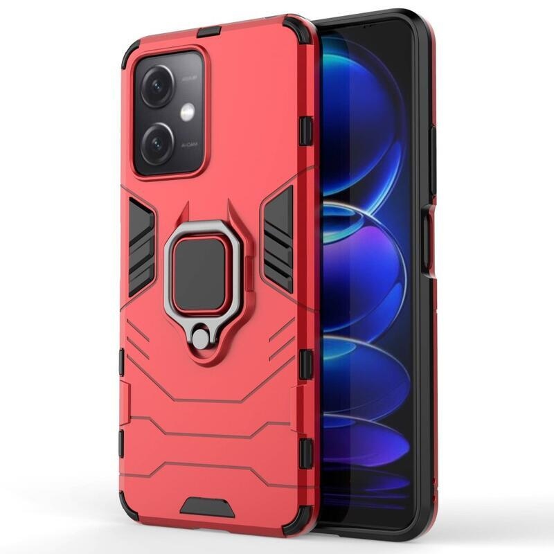 Guardy tartós hibrid borító Xiaomi Redmi Note 12 5G/Poco X5 5G - piros