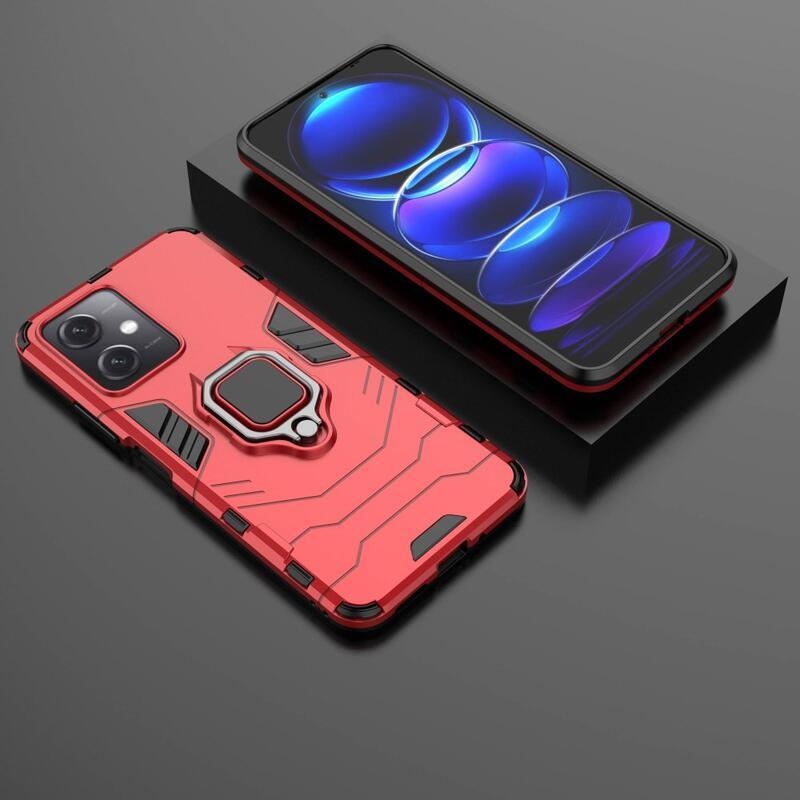 Guardy tartós hibrid borító Xiaomi Redmi Note 12 5G/Poco X5 5G - piros