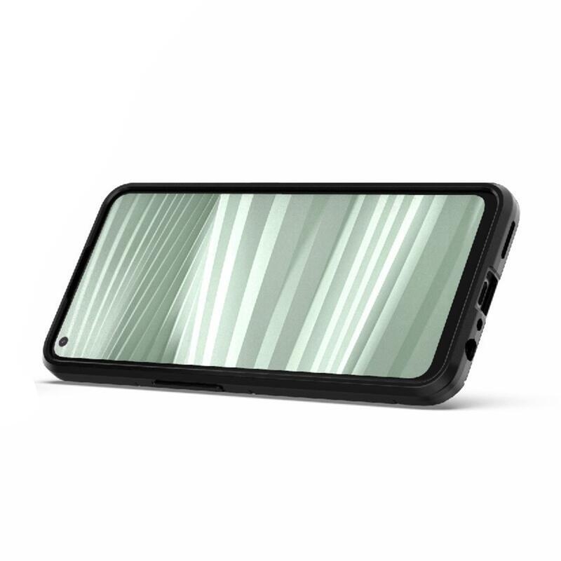 Guardy tartós hibrid borítás ujjbeggyel a Realme 9 Pro+ 5G készülékhez - fekete