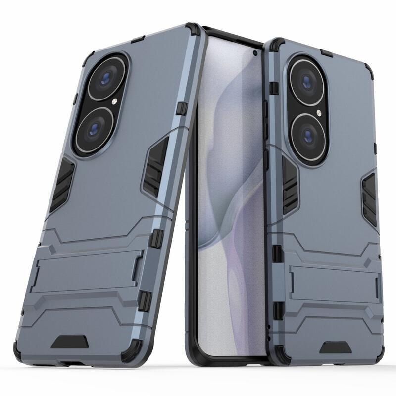 Guard tartós hibrid borító flip állvánnyal a Huawei P50 Pro készülékhez - kék