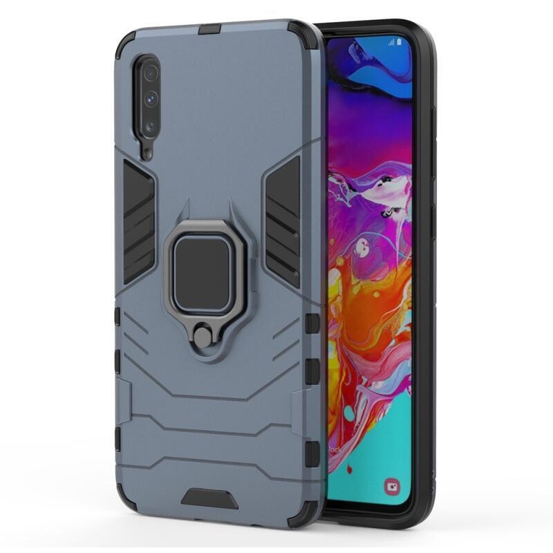 Guardy tartós borító Samsung Galaxy A70 készülékhez - kék