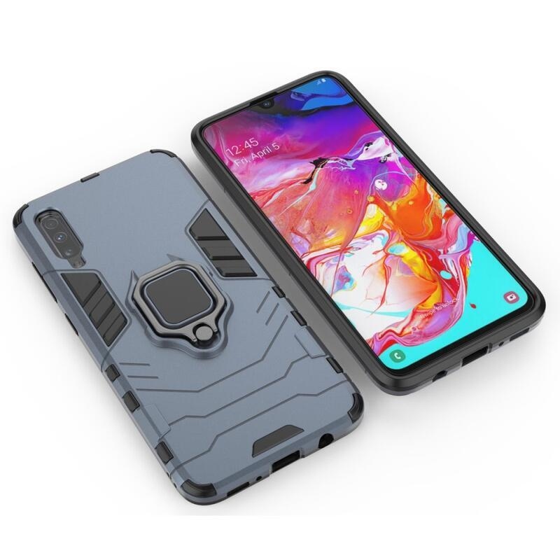 Guardy tartós borító Samsung Galaxy A70 készülékhez - kék