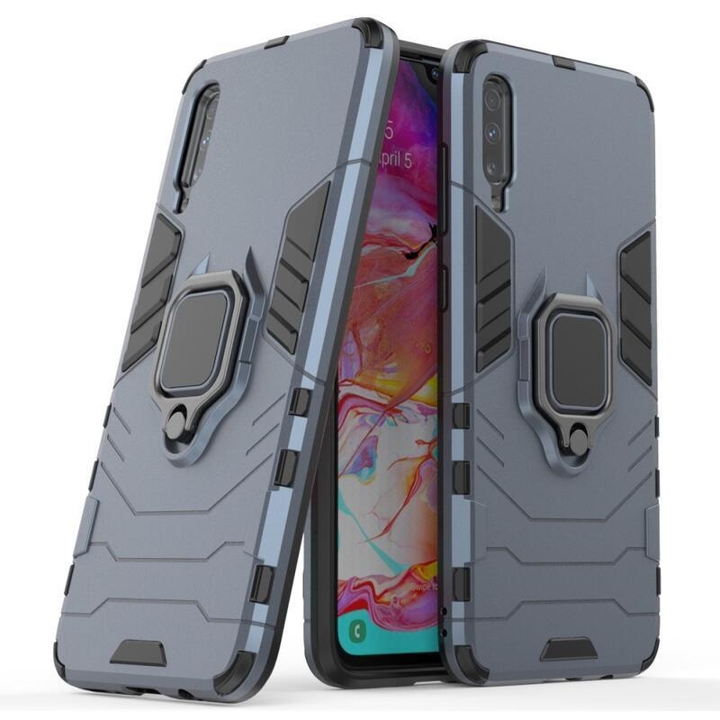 Guardy tartós borító Samsung Galaxy A70 készülékhez - kék