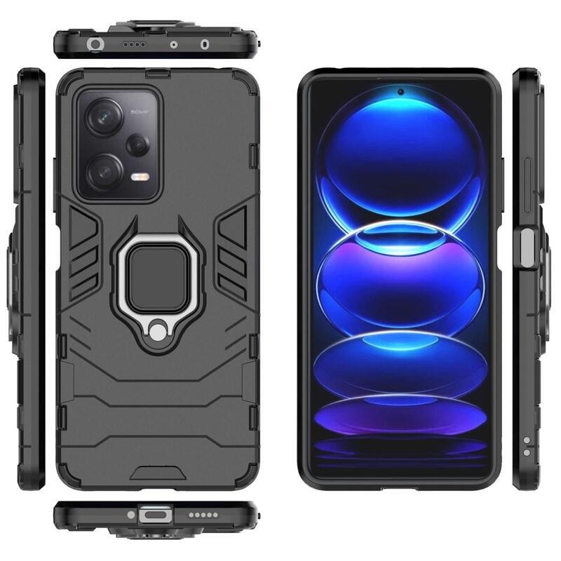Guardy tartós borító a Xiaomi Redmi Note 12 Pro 5G/Poco X5 Pro 5G készülékhez - fekete