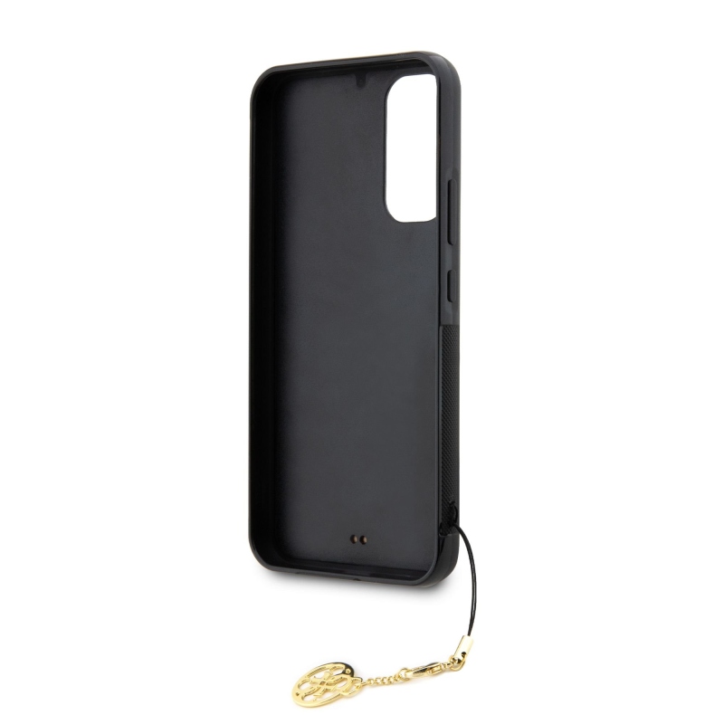 Guess 4G Charms hátlap Samsung Galaxy A34 5G barna színű borítóhoz