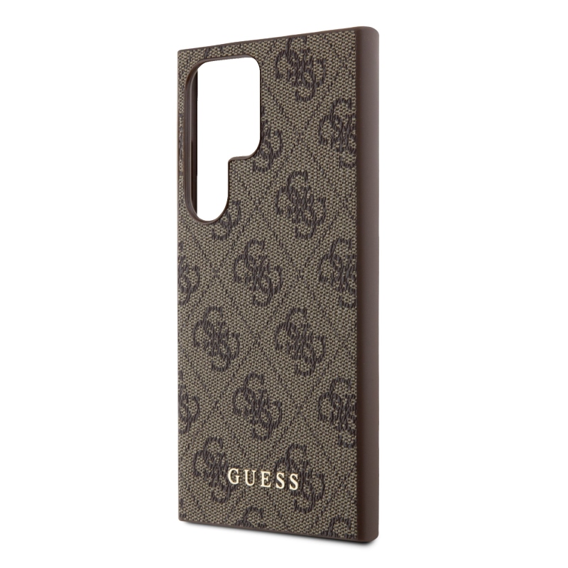 Guess 4G hátlap a Samsung Galaxy S24 Ultra Brown készülékhez