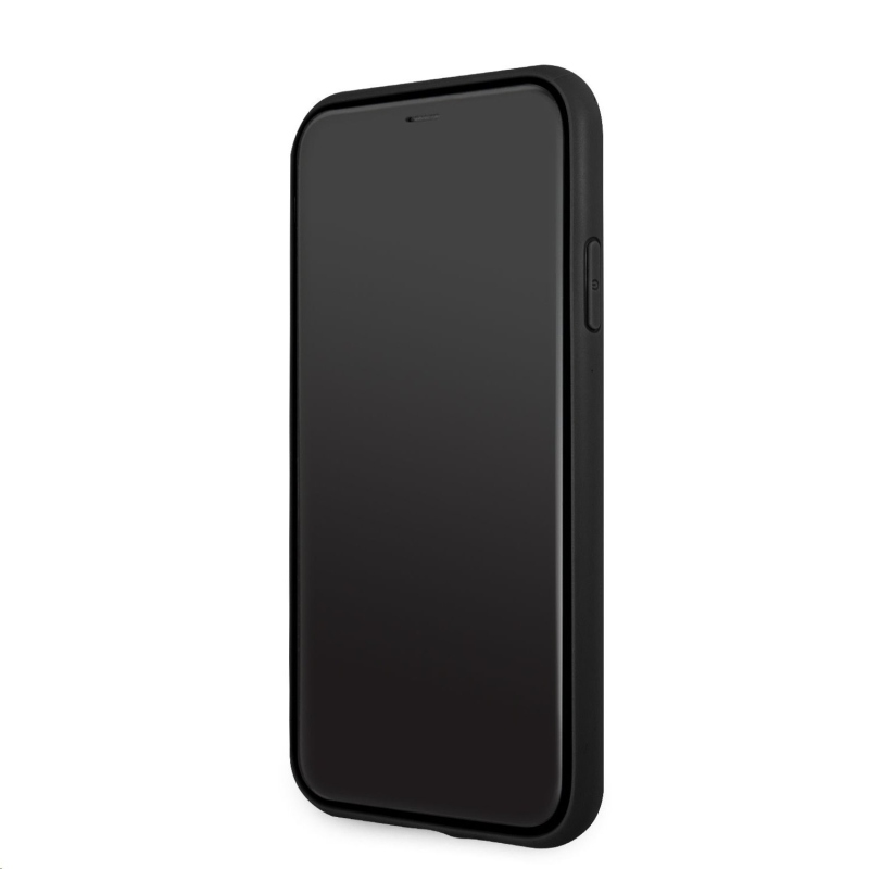 Guess PU 4G fém logós hátlap iPhone 11 szürke készülékre