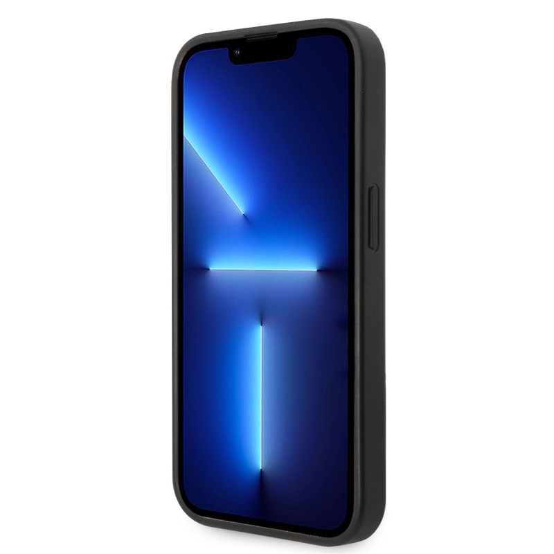Guess PU 4G fém logós hátlap iPhone 15 Pro Max-hoz szürke