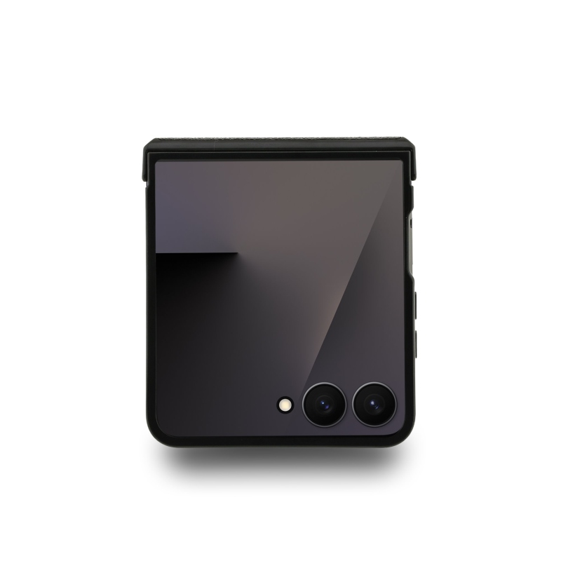 Guess PU 4G fém logós hátlap Samsung Galaxy Z Flip 7 készülékhez, szürke