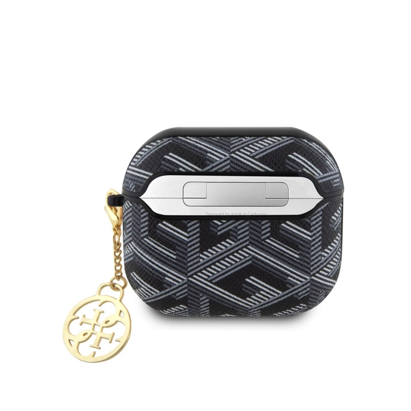 Guess PU G Cube Charm tok AirPods 3 fekete színhez