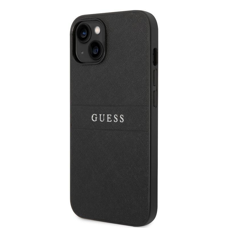 Guess PU zselés zselés tok iPhone 14 Plus készülékhez - fekete